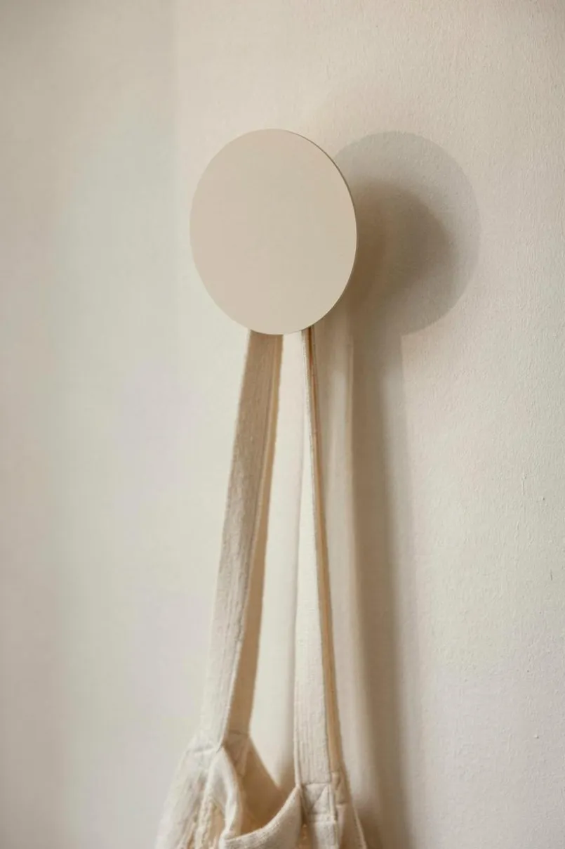 Metallbude Garderobenständer & -Haken-Wandhaken 3er-Set Lou Cashew