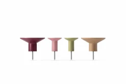 Remember Halterungen-Wandhaken Fuchsia 4tlg. Bunt