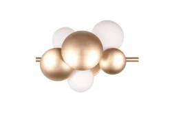 Trio Select Wandleuchten-Wandleuchte Bubble Gold