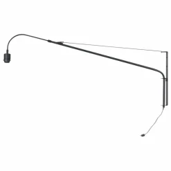 Wandleuchten|DAHEIM Wandleuchte Elegant Classy Schwarz