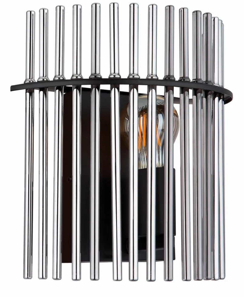 Wandleuchten|Globo Wandleuchte Gorley Schwarz