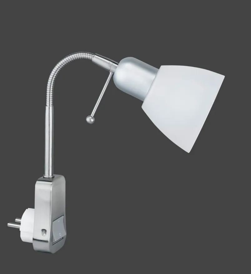 Trio Wandleuchten-Wandleuchte Ligara Silber