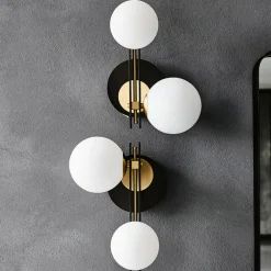 cattelan italia Wandleuchten-Wandleuchte Planteta A Gold
