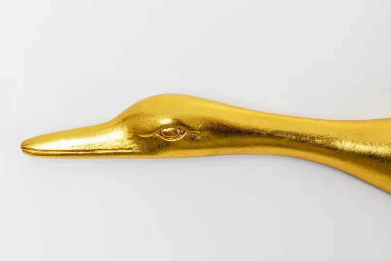 Wandobjekte|Hängende Deko|KARE DESIGN Wandobjekt Fyling Ducks 53726 Gold