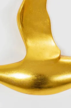Wandobjekte|Hängende Deko|KARE DESIGN Wandobjekt Fyling Ducks 53726 Gold