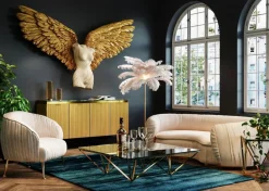 Wandobjekte|Hängende Deko|KARE DESIGN Wandobjekt Gela Angel 53724 Gold