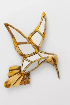 KARE DESIGN Wandobjekte|Hängende Deko-Wandobjekt Hummingbird 51220 Gold