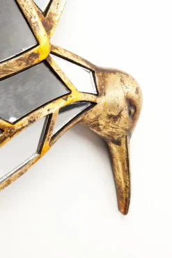 KARE DESIGN Wandobjekte|Hängende Deko-Wandobjekt Hummingbird 51220 Gold