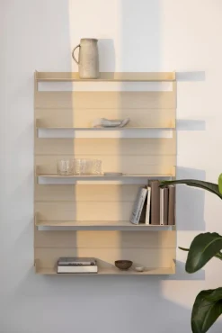 Regale|Metallbude Wandregal Aris Cashew