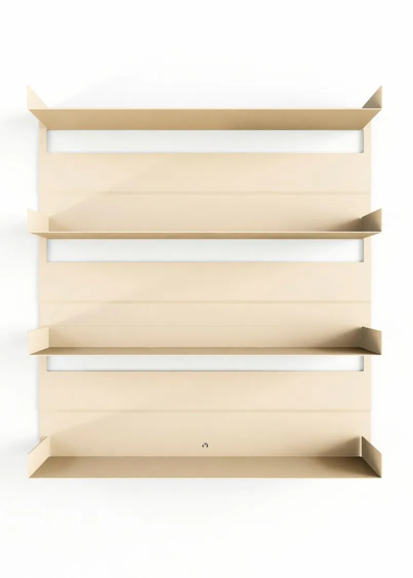 Regale|Metallbude Wandregal Aris Cashew