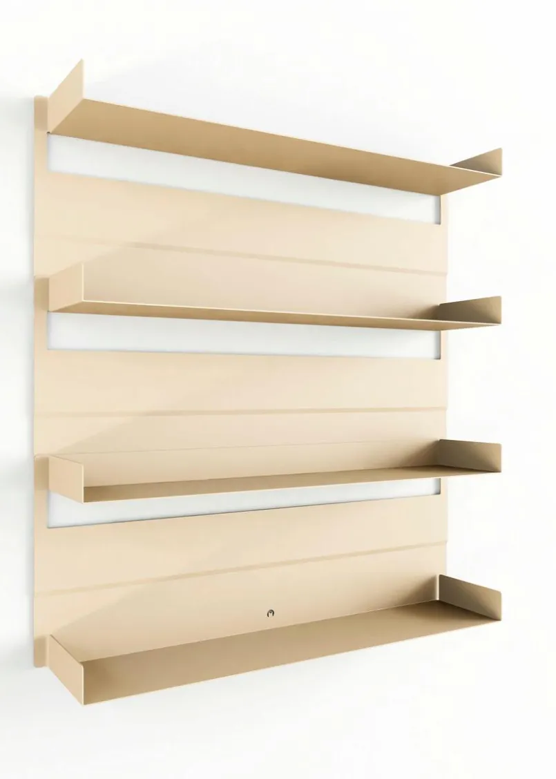 Regale|Metallbude Wandregal Aris Cashew