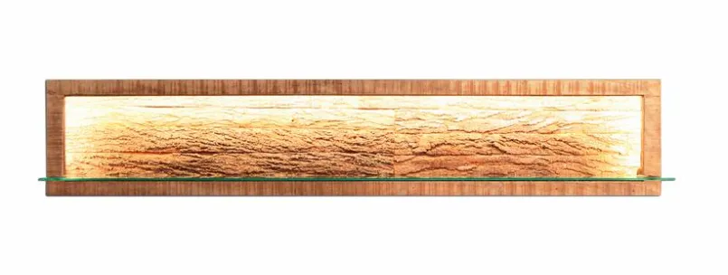 Regale|Regale|WOLFMÖBEL Wandregal Bark 4065 Akazie