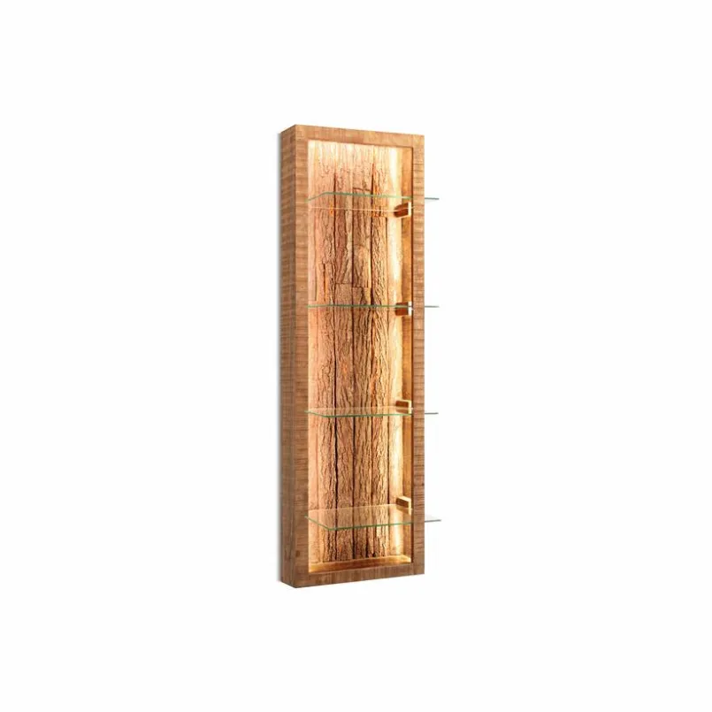 Regale|Regale|WOLFMÖBEL Wandregal Bark 4064 Akazie