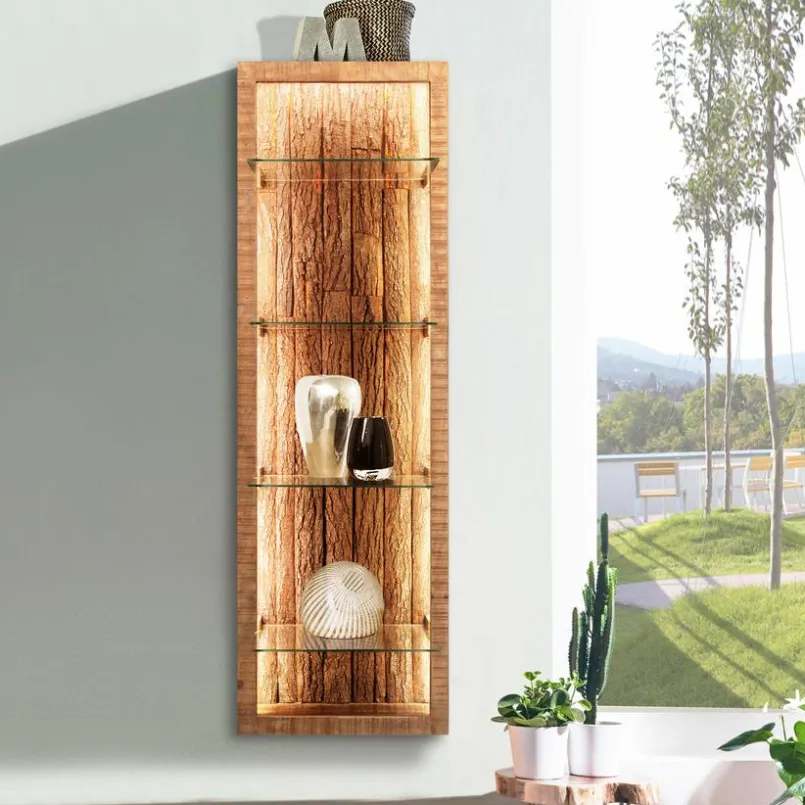 Regale|Regale|WOLFMÖBEL Wandregal Bark 4064 Akazie