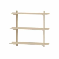 Metallbude Badregale|Regale-Wandregal Linara Cashew