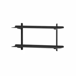 Badregale|Regale|Metallbude Wandregal Linara Schwarz