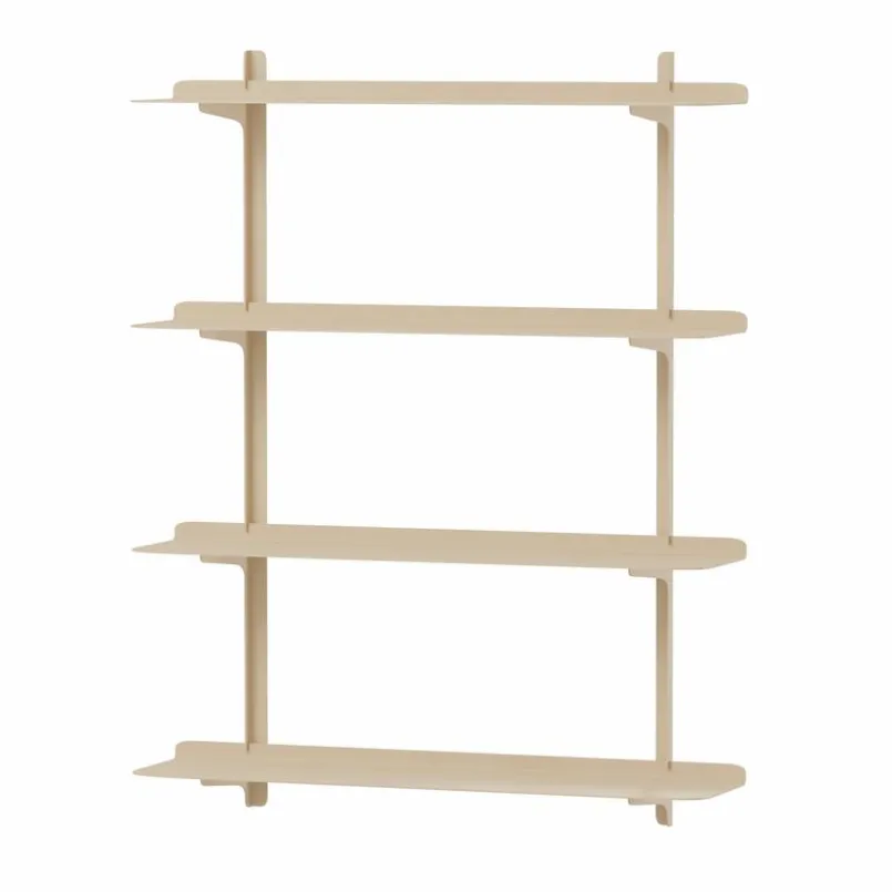 Metallbude Badregale|Regale-Wandregal Linara Cashew
