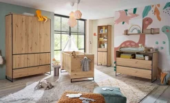 BEGABINO Kinderzimmer Regale|Kinderzimmer Regale-Wandregal Marseille Artisan-Eiche
