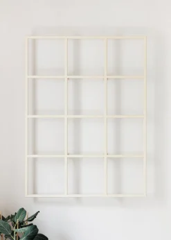 Badregale|Praktisch Im Flur|Metallbude Wandregal Rivo Cashew