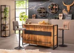 Regale|Regale|WOLFMÖBEL Wandregal Spring 4687 Akazie