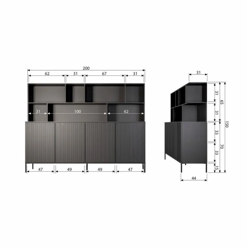 Wandschrank New Gravure<DAHEIM Sale