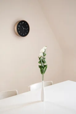 Globo Wanduhren-Wanduhr 78284 Ø 32 cm Schwarz