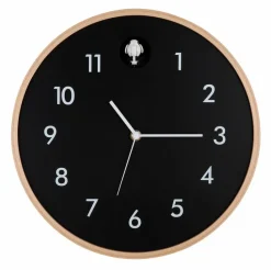 Globo Wanduhren-Wanduhr 78284 Ø 32 cm Schwarz
