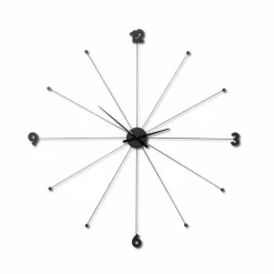 KARE DESIGN Wanduhren-Wanduhr Like Umbrella Ø 100 cm Schwarz