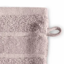 Hand- & Duschtücher|Collection Noblesse Waschlappen Savannnah 16 x 22 cm Silber