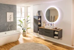 Waschbeckenunterschränke|nolte SPA Waschtischkombination Plus Grey