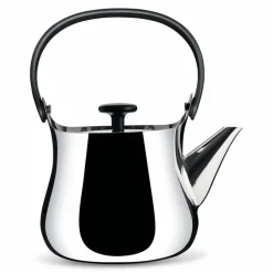 Alessi Töpfe-Wasserkessel Cha Silber