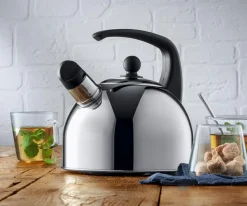 Töpfe|WMF Wasserkessel Mit Flöte 2000 ml Silber