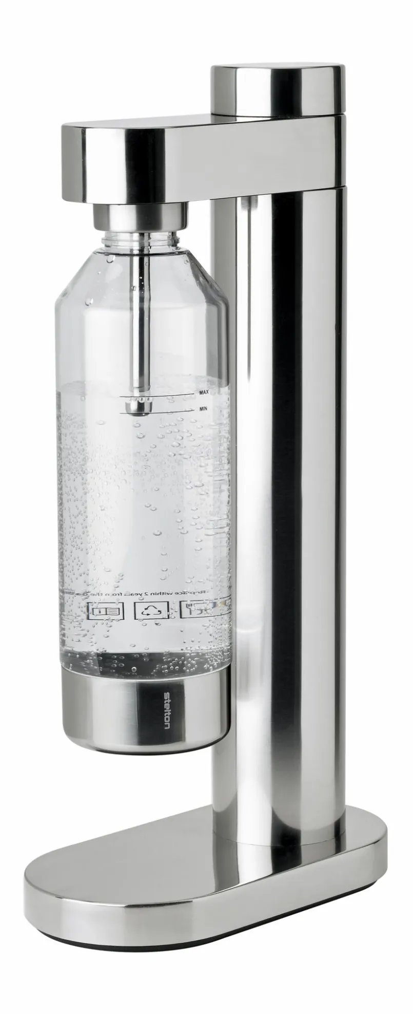 Stelton Küchenutensilien-Wassersprudler Brus Silber