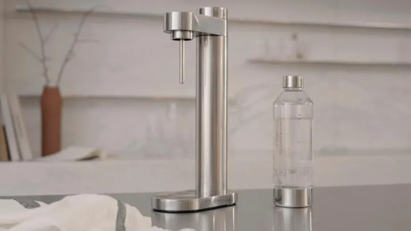 Stelton Küchenutensilien-Wassersprudler Brus Silber