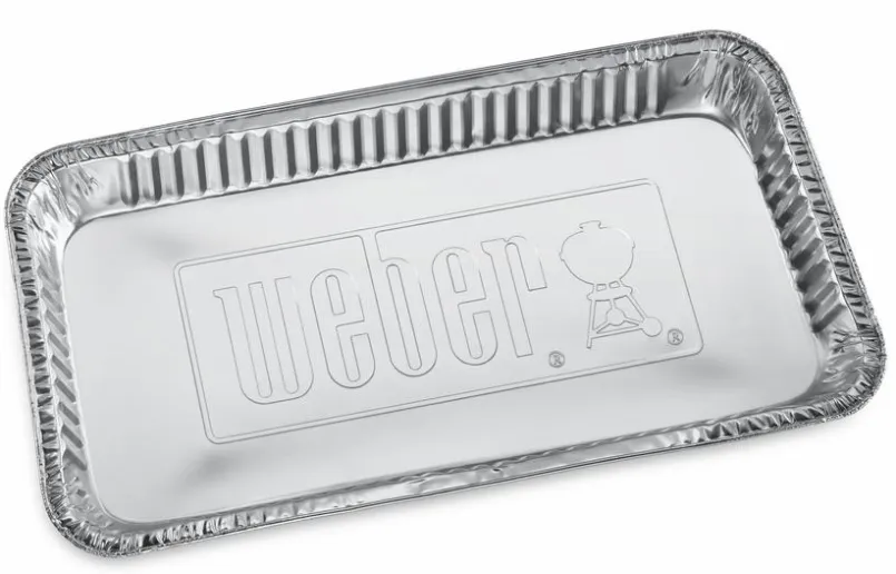 Weber Weber Grills & Grillzubehör-Tropfschale Alu Tropfschalen XL Silber