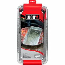 Weber Weber Grills & Grillzubehör-Tropfschale Alu Tropfschalen XL Silber