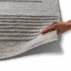 Allgäuer Teppichmanufaktur Natur(Look) Teppiche-Webteppich Alpina Design III 200x300 cm Grau