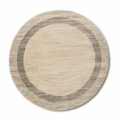 Natur(Look) Teppiche| Webteppich Cadis Ø 200 cm Beige