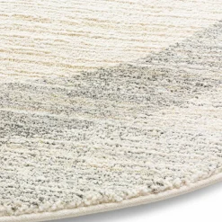 Natur(Look) Teppiche| Webteppich Cadis Ø 200 cm Beige