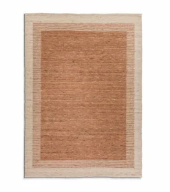 Paulig Teppiche Natur(Look) Teppiche-Webteppich Double D 200 x 300 cm Terra