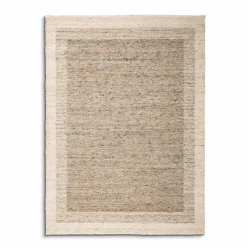 Paulig Teppiche Natur(Look) Teppiche-Webteppich Double D 200 x 300 cm Hellbraun