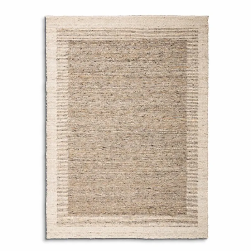 Paulig Teppiche Natur(Look) Teppiche-Webteppich Double D 200 x 300 cm Hellbraun