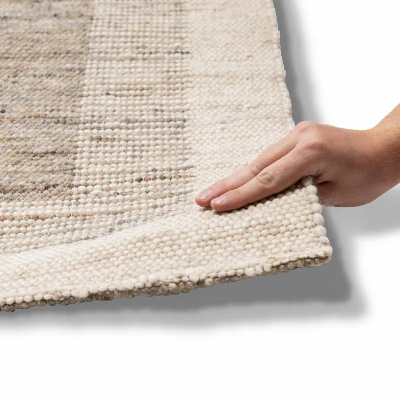 Paulig Teppiche Natur(Look) Teppiche-Webteppich Double D 200 x 300 cm Hellbraun