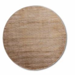 Moderne Teppiche| Webteppich Etena Ø 160 cm Gold
