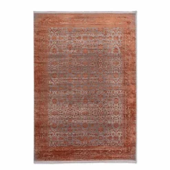 Moderne Teppiche-Webteppich Etena 133 x 190 cm Terra