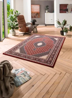 Orient-Teppiche-Webteppich Karat 140 x 200 cm Rot