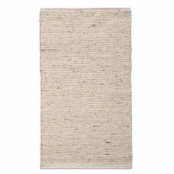 Natur(Look) Teppiche|Allgäuer Teppichmanufaktur Webteppich Laax Uni 170 x 240 cm Creme