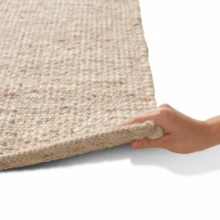 Webteppich Laax Uni 130 x 200 cm<Allgäuer Teppichmanufaktur Discount