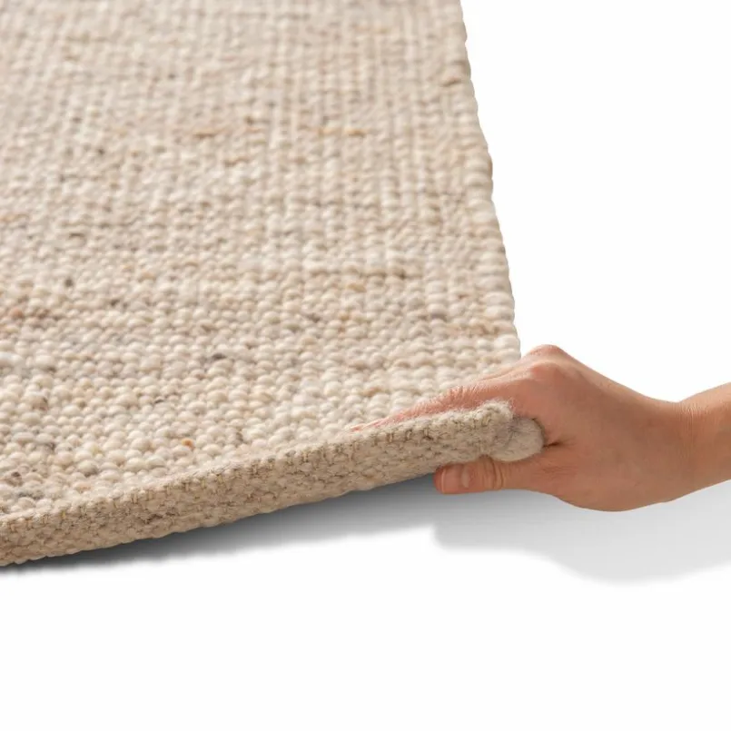 Webteppich Laax Uni 130 x 200 cm<Allgäuer Teppichmanufaktur Discount