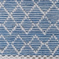Natur(Look) Teppiche-Webteppich Lennos 160 x 230 cm Blau